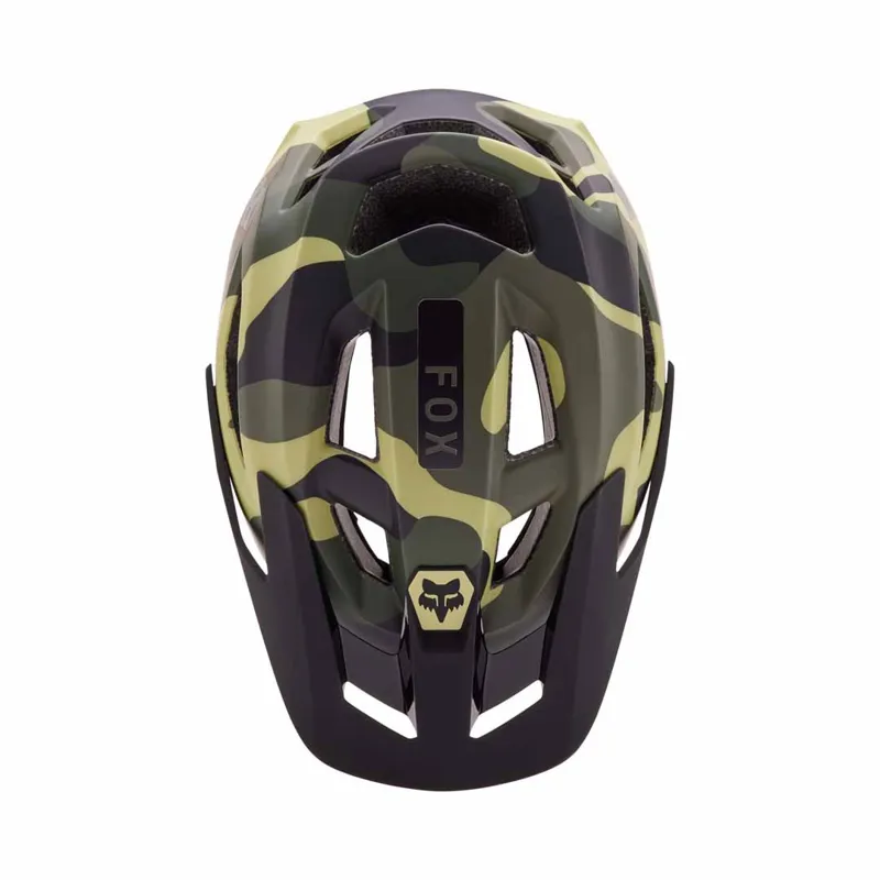 Fox Speedframe Mountain Bike Helmet In Camo Green-2